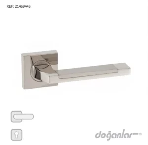 Poignée de porte ORJINAL satiné chromé DOGANLAR