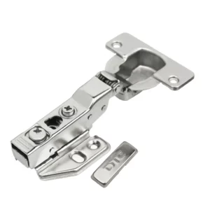 Charnière invisible avec freinage 0.8 cm DTC soft close métal zinc pour meuble