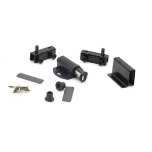 Jeux Pousse Lâche Simple Noir push open fer ABS pour meuble 6-8mm