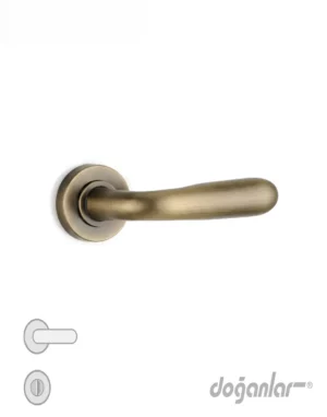 poignée de porte LEYLAK bronze DOGANLAR design moderne