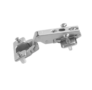 Charnière invisible 1CM BLUM 91M268E.E0 en acier nickelé pour portes jumelées