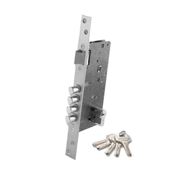 Serrure encastrée HS 700B Axe 85 Satiné EZCURRA