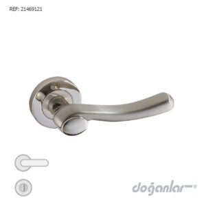 Poignée de porte DILARA satiné chromé DOGANLAR