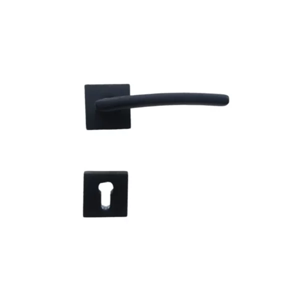 poignée de porte RODOS noir DOGANLAR design moderne sans vis