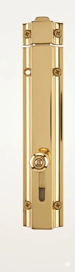 Verrou à Coulisse 8" 200mm Doré AMI