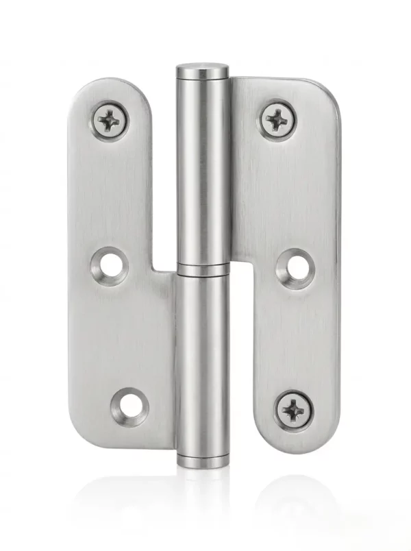 Paumelle 90x65x2.5 Inox 304 Bouts Ronds AMI