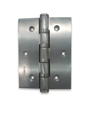 Charnière Plate 100mm Satiné Laiton DOGANLAR
