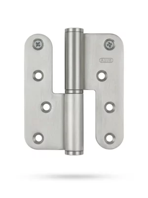 Paumelle 100x86x3 inox 304 satinée bouts ronds AMI